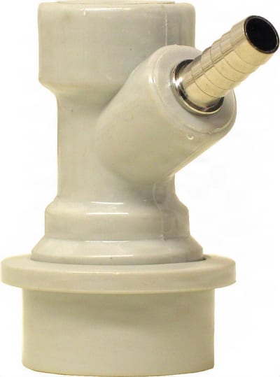 Cornelius Connector (Gas 'IN') 1/4 barb