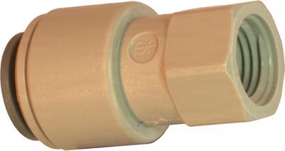 John Guest Speedfit 3/8 - 1/4 Female Adaptor Flare