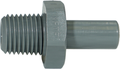 John Guest Speedfit 3/8 - 1/4 NPTF Threaded Stem Adaptor