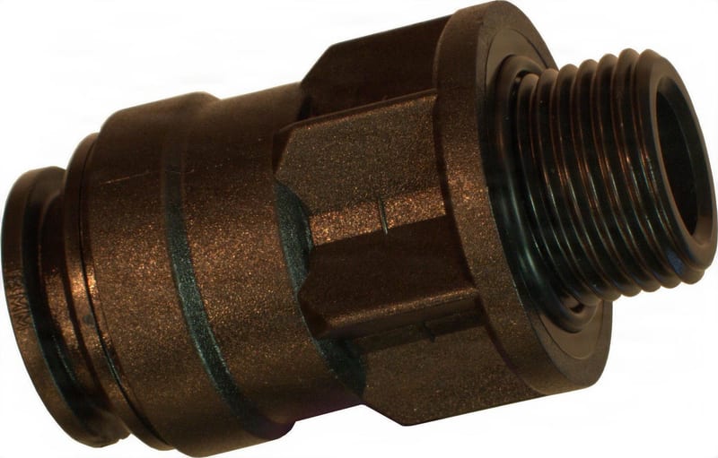 John Guest Speedfit Straight Adaptor 18mm x 1/2 BSP