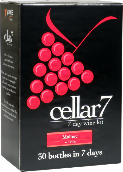 Cellar 7 Malbec Wines Kit 30 bottle