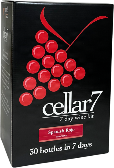 Cellar 7 Spanish Rojo Wines Kit 30 bottle