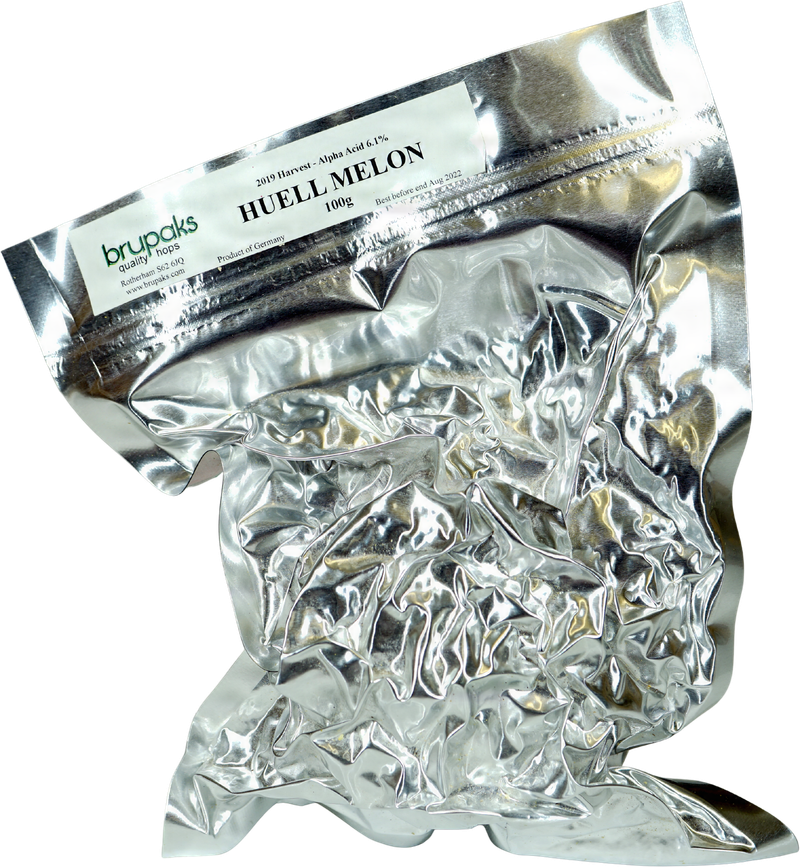 Brupaks Vacuum Packed Hops Huell Melon (Germany) 100 g