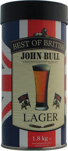 John Bull  Standard Class Lager Beer Kit 1.8 kg