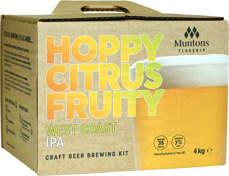 Muntons Flagship West Coast IPA Beer Kit 4 kg