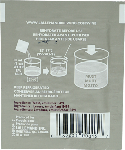 Lalvin Wine Yeast ICV-D47 5 g
