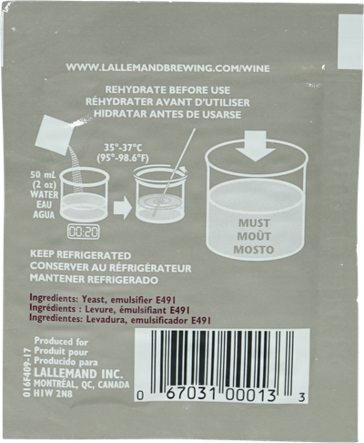 Lalvin Wine Yeast ICV-K1 (V1116) 5 g