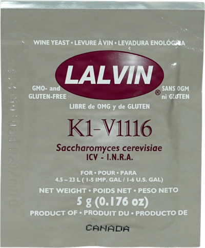 Lalvin Wine Yeast ICV-K1 (V1116) 5 g