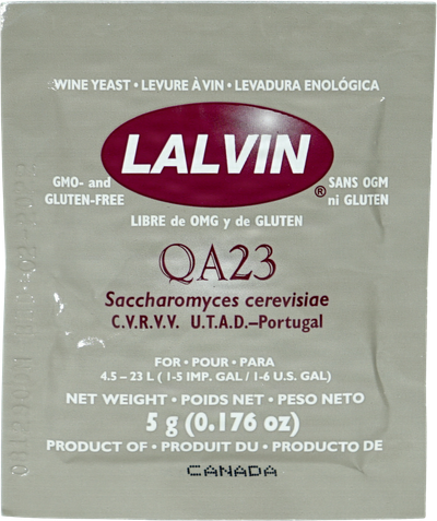 Lalvin Wine Yeast QA23 5 g