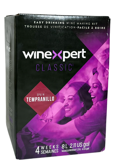 Winexpert Classic Spanish Tempranillo Wines Kit 30 bottle