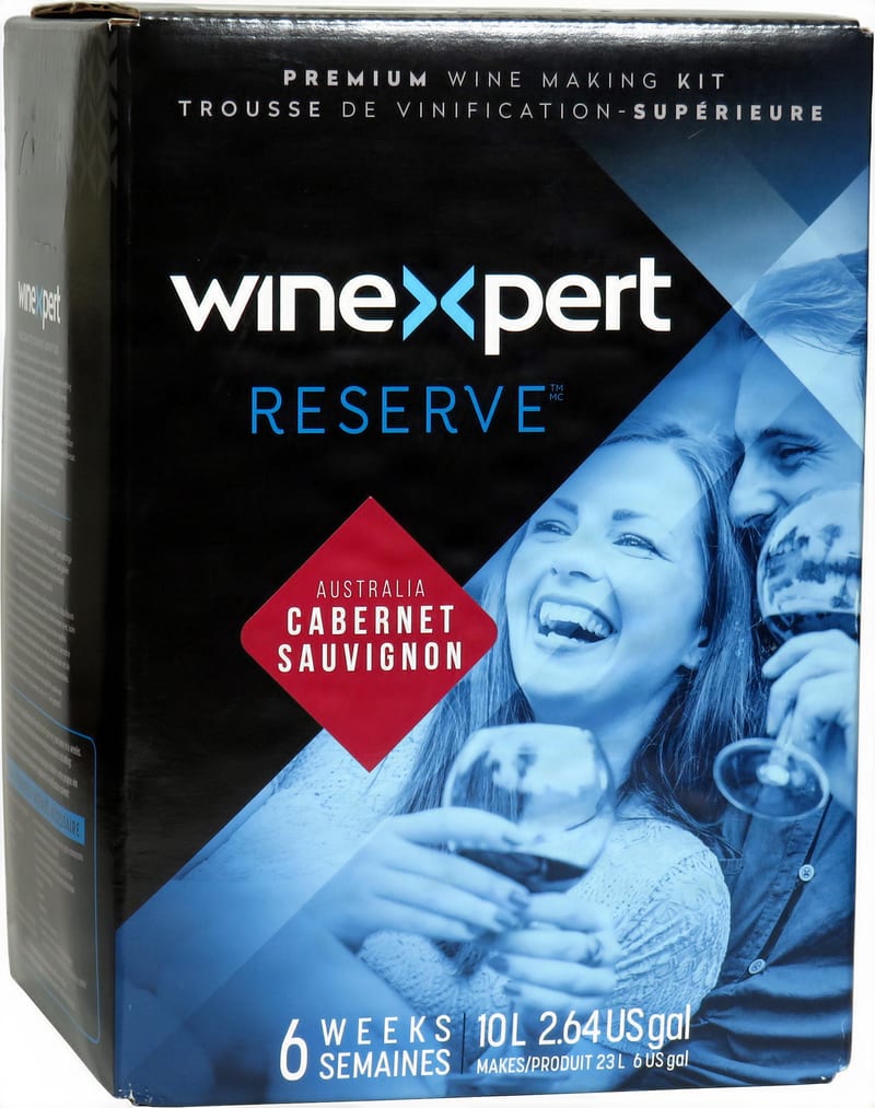 Winexpert Reserve Australian Cabernet Sauvignon Wines Kit 30 bottle